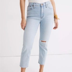Size 31 petite Madewell jeans